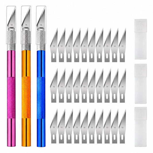 Precision Craft Knife + 10 Replacement Blades