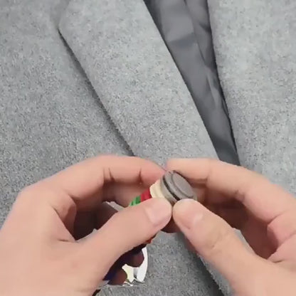 Invisible Slim Magnet Snap Button (5 Pc Set) 0.49"