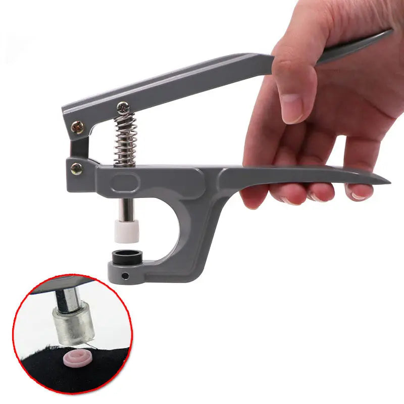 Snap Plastic Button Press Pliers Sz 20 with 100 pc Snap Kit