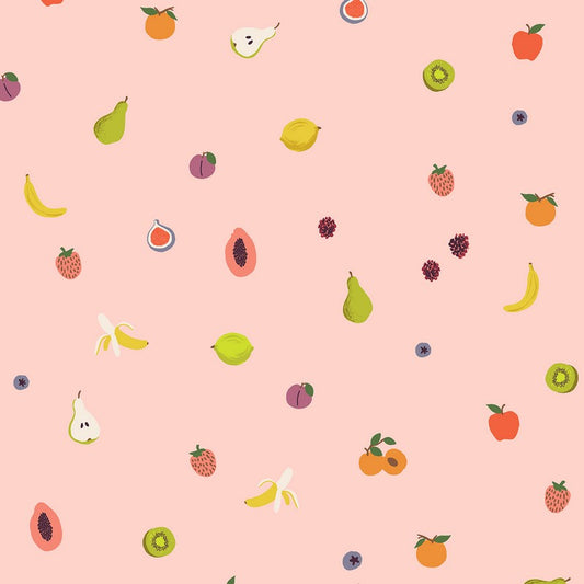 Orchard - Fruit Orchard in Blush - Rifle Paper Co - Cotton + Steel