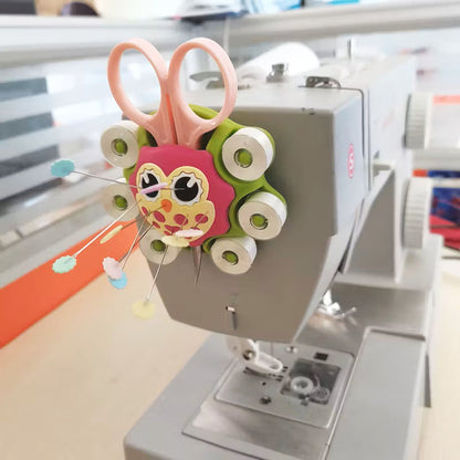 Hoot & Stitch Sewing Machine Caddy (Suction Cup)