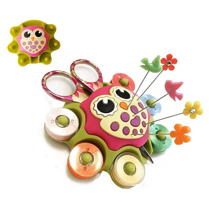 Hoot & Stitch Sewing Machine Caddy (Suction Cup)