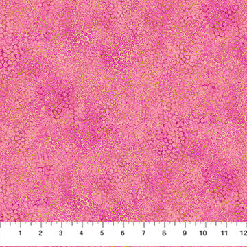 Shimmer - Pebbles Bubble Gum (27897M-28) Metallic - Northcott - Full Bolt (10m)