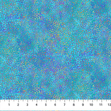 Shimmer - Pebbles Deep Sea (27897M-44) Metallic - Northcott - Full Bolt (10m)