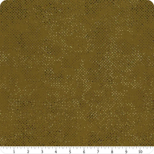Spotted - Olive - 1660-238 - Zen Chic - Moda