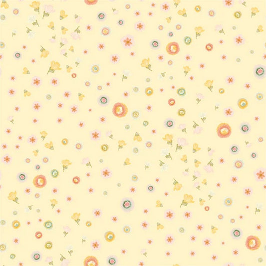 Unicorn Dreams - Stardust in Dandelion - Ginger Deverell - Poppie Cotton