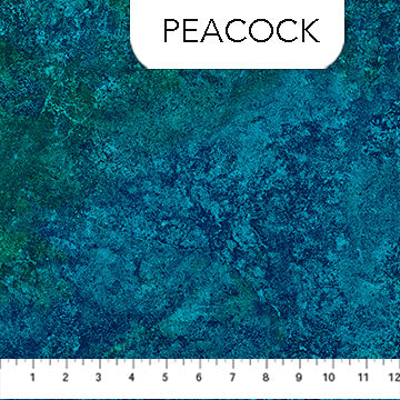 Stonehenge Gradiations - Sienna Marble Peacock (26755-66) - Northcott - Full Bolt (10m)
