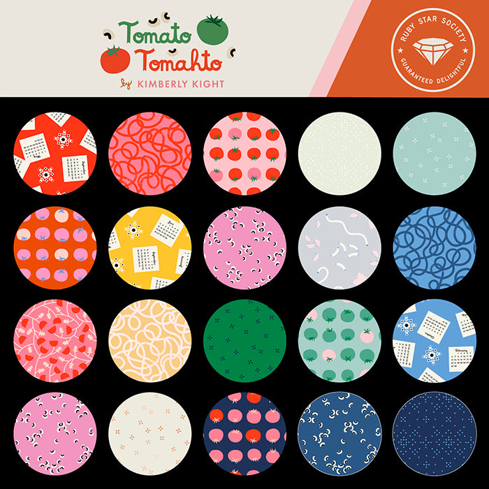 Tomato Tomahto - Half Yard Bundle - Ruby Star Society