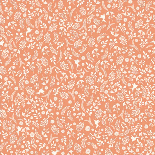 Unicorn Dreams - Whimsical in Rust - Ginger Deverell - Poppie Cotton