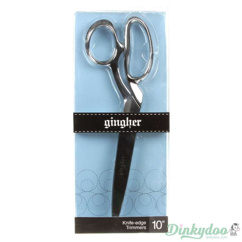Gingher - 10" Knife-Edge Trimmers - Bent Scissors 220541-1101