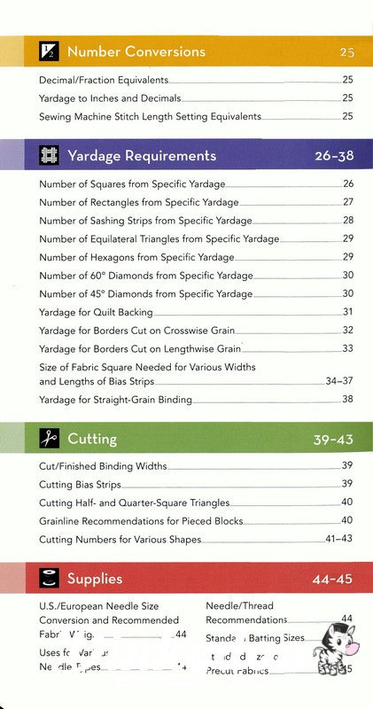 All-In-On Quilter's Reference Tool - C&T Publishing