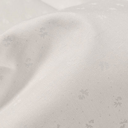 Harmony Prints - White on White - 1250-10 in Floral - Dinkydoo Fabrics