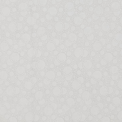 Harmony Prints - White on White - 1250-102 in Bubbles - Dinkydoo Fabrics