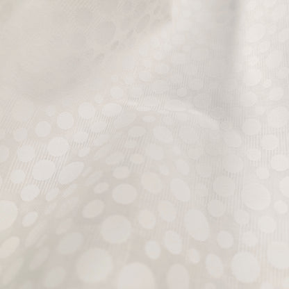 Harmony Prints - White on White - 1250-108 in Dots - Full Bolt (15m)