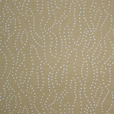 Harmony Prints - White on Teastain - 1250-112 in String Dots - Dinkydoo Fabrics
