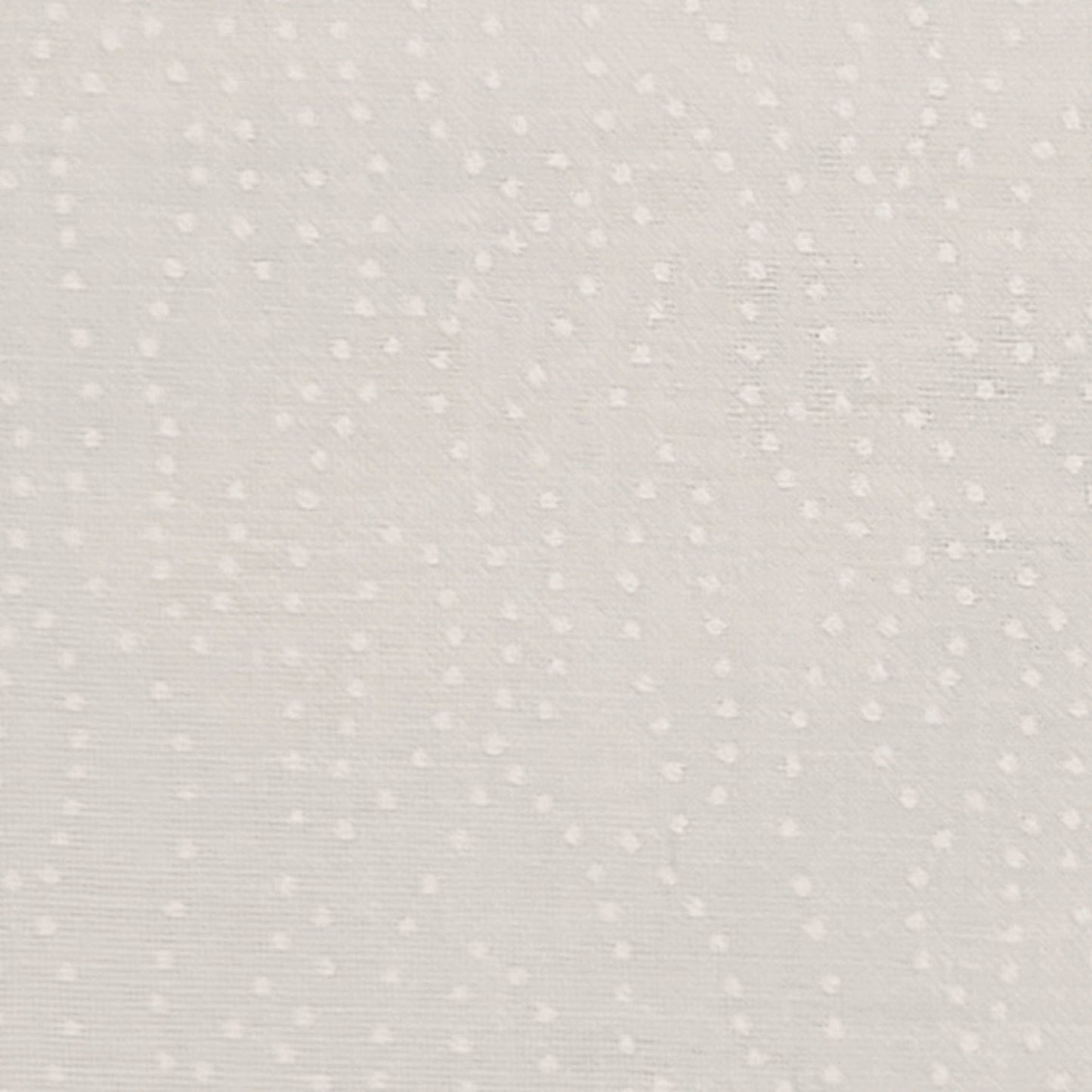 Harmony Prints - White on White - 1250-114 in String Dots - Full Bolt (15m)