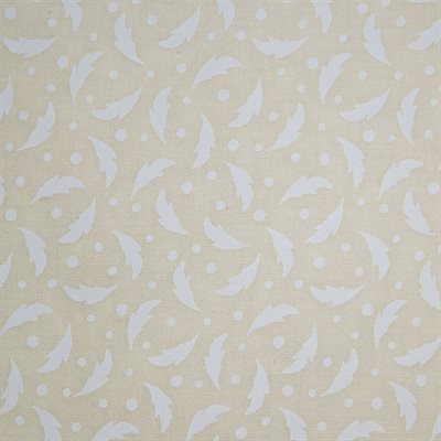 Harmony Prints - White on Cream - 1250-116 in Floral