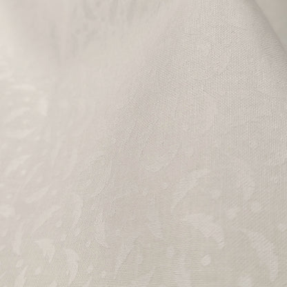 Harmony Prints - White on White - 1250-117 in Floral - Dinkydoo Fabrics