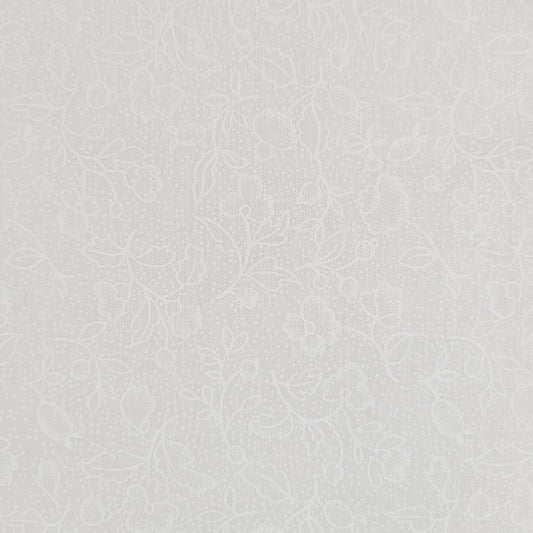 Harmony Prints - White on White - 1250-12 in Floral