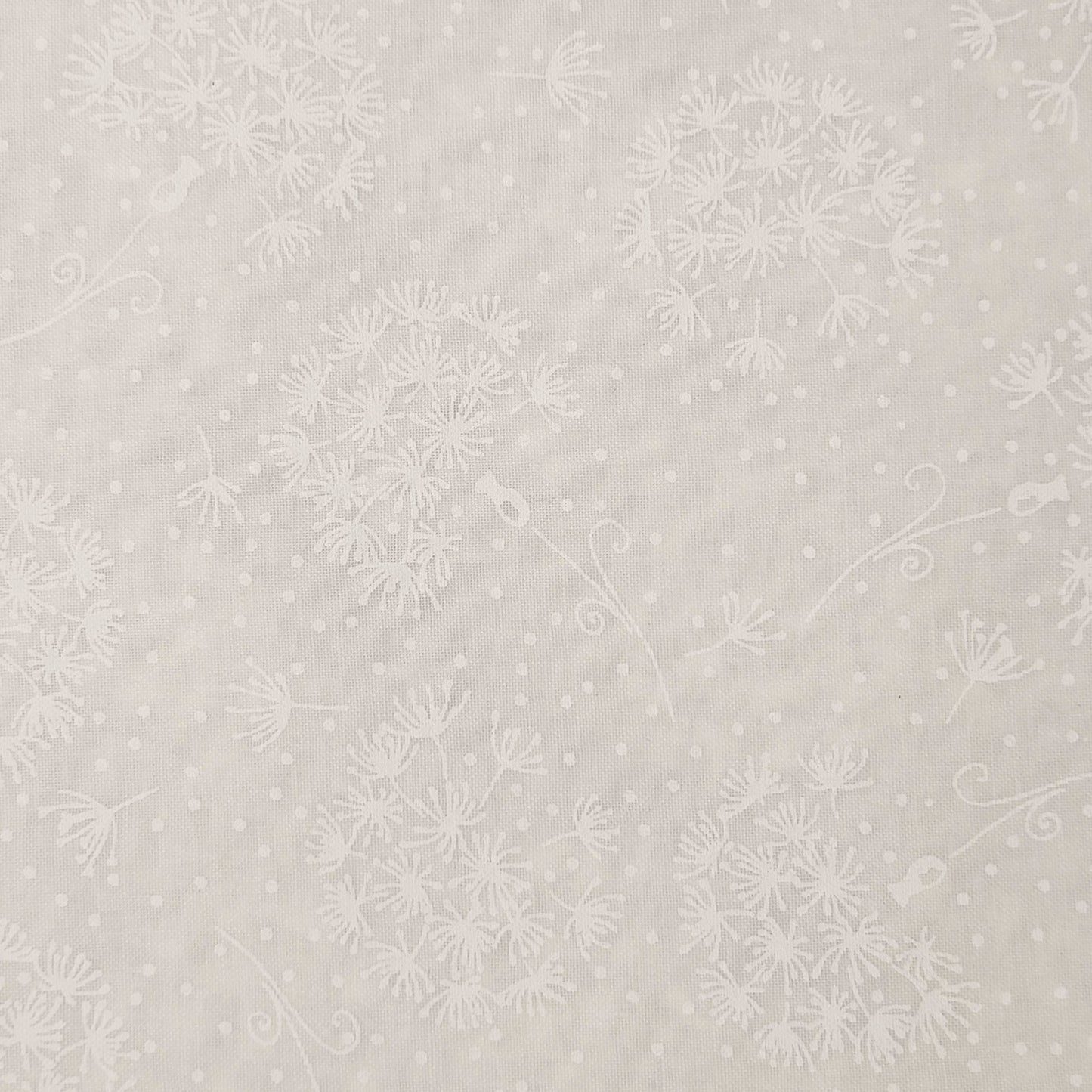 Harmony Prints - White on White - 1250-126 in Floral