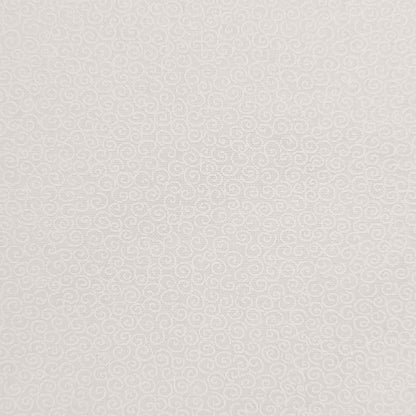 Harmony Prints - White on White - 1250-129 in Swirls - Dinkydoo Fabrics