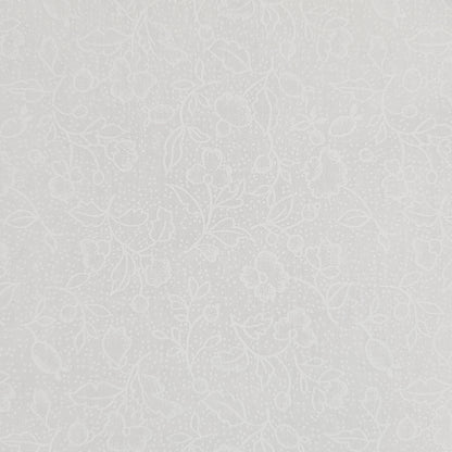 Harmony Prints - White on White - 1250-12 in Floral - Full Bolt (15m)