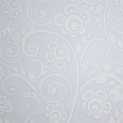 Harmony Prints - White on White - 1250-132 in Floral - Full Bolt (15m)