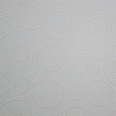 Harmony Prints - White on Cream - 1250-133 in Spiral Circles