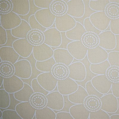 Harmony Prints - White on Cream - 1250-139 in Floral