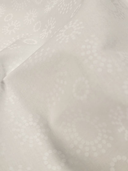 Harmony Prints - White on White - 1250-144 in Starburst - Full Bolt (15m)