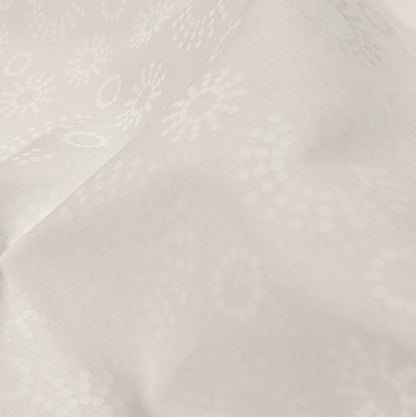Harmony Prints - White on White - 1250-144 in Starburst - Dinkydoo Fabrics