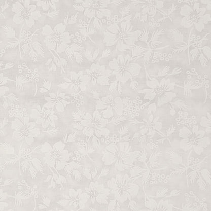 Harmony Prints - White on White - 1250-32 in Floral - Dinkydoo Fabrics