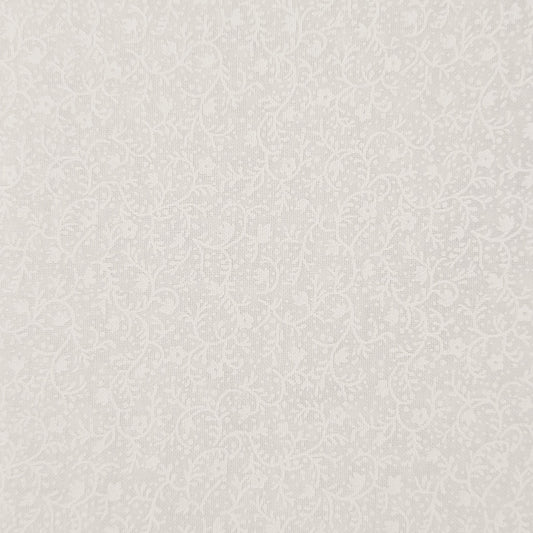 Harmony Prints - White on White - 1250-34 in Floral - Full Bolt (15m)