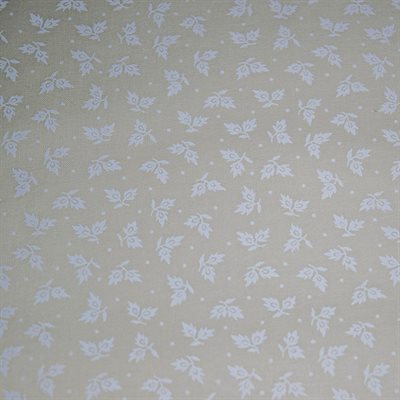 Harmony Prints - White on Cream - 1250-39 in Floral