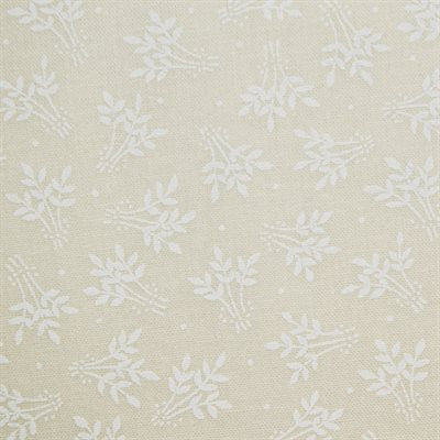 Harmony Prints - White on Cream - 1250-47 in Floral