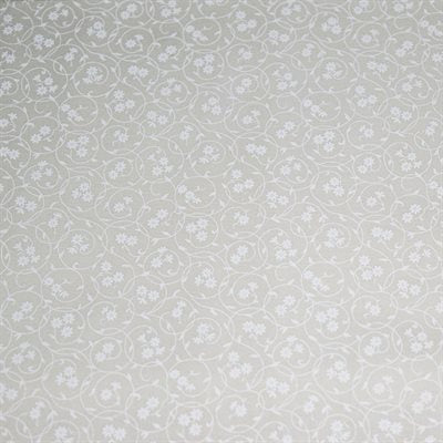 Harmony Prints - White on Cream - 1250-49 in Floral