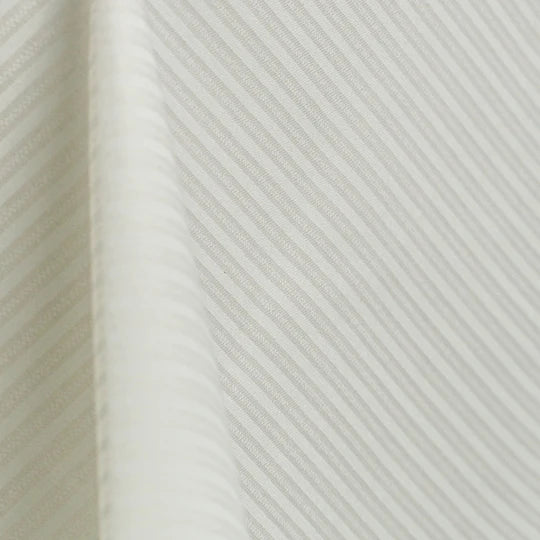 Harmony Prints - White on White - 1250-58 in Stripes - Full Bolt (15m)