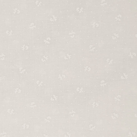 Harmony Prints - White on White - 1250-6 in Floral - Full Bolt (15m)