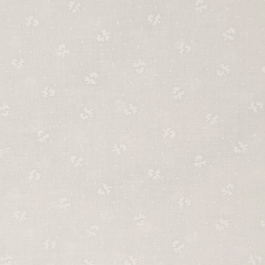 Harmony Prints - White on White - 1250-6 in Floral - Full Bolt (15m)