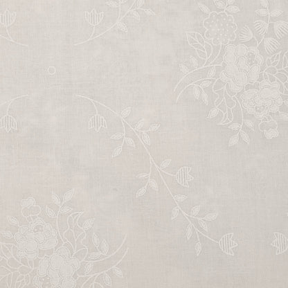 Harmony Prints - White on White - 1250-82 in Floral - Full Bolt (15m)