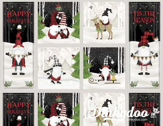 Gnome-antics - Craft Panel - Jennifer Pugh - Wilmington Prints