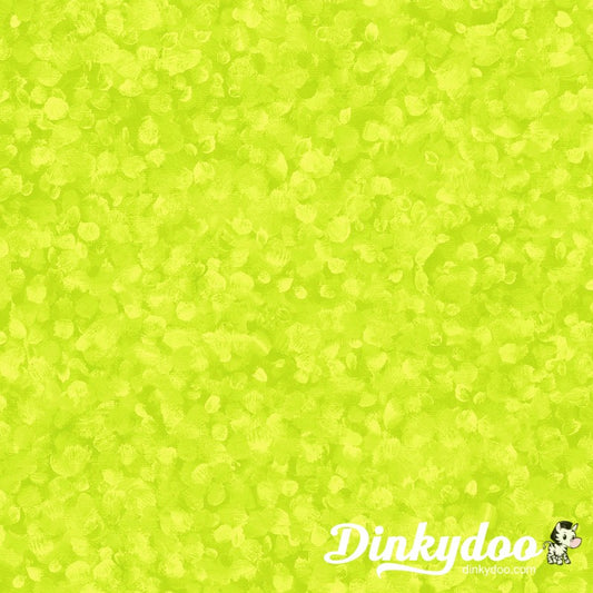 Dabbles - Paint Drops Texture in Lime 118" Wideback - Oasis