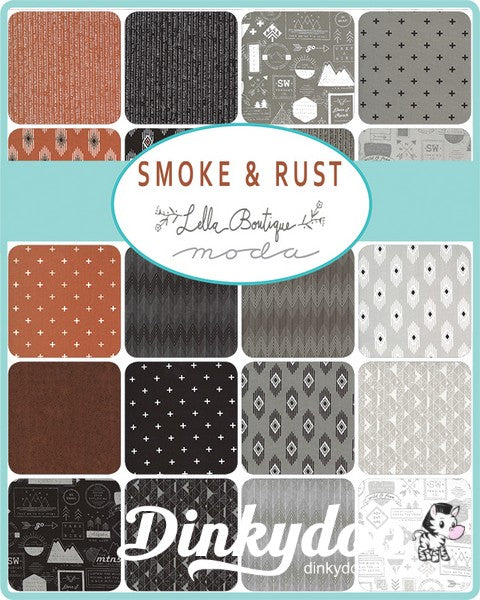 Smoke & Rust - Jelly Roll - Lella Boutique - Moda
