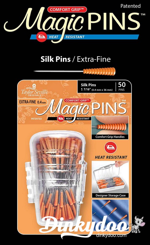 Magic Pins - Silk Extra Fine (50 pk) - Taylor Seville