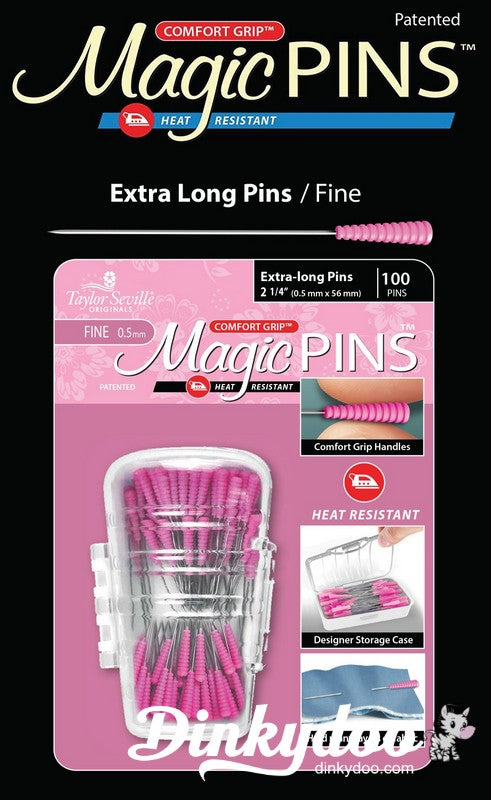 Magic Pins - Extra Long Fine (100 pk) - Taylor Seville