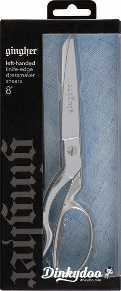 Gingher - 8 inch Knife Edge Left Handed Scissor (Pre-order: May 2024)
