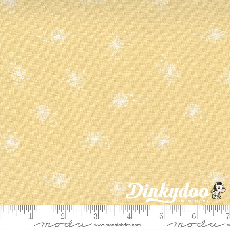 Little Ducklings - Dandelion in Mustard - Paper & Cloth Design Studio - Moda