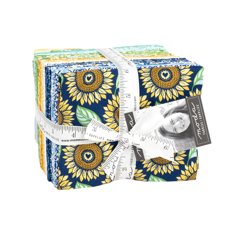 Sunflowers in My Heart - Fat Quarter Bundle - Kate Spain - Moda (Pre-order Sept 2023)
