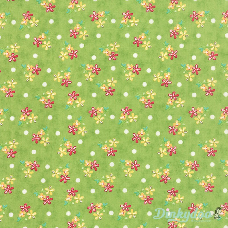 Prairie - Flowers in Green - Corey Yoder - Moda