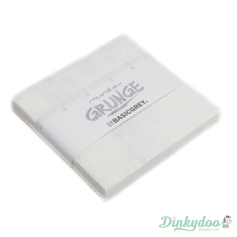 Grunge Basics - White Paper Charm Pack - Moda